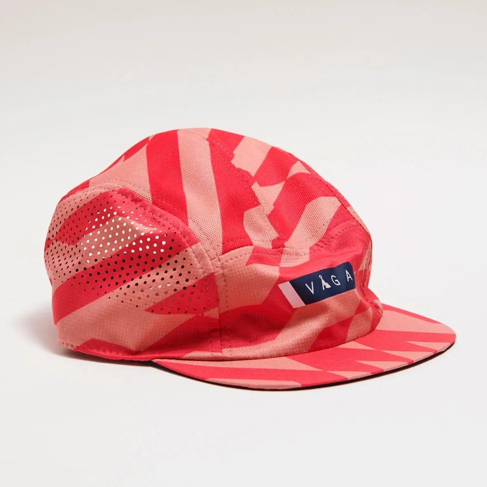 GORRA VÅGA FEATHER RACING CAP PASTEL ORANGE / PEACH / NAVY BLUE