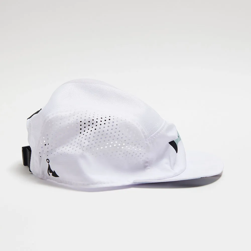 GORRA VÅGA FEATHER RACING CAP WHITE / MIST GREY / BLACK