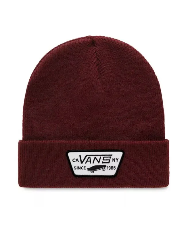 Gorro Vans Milford Granate Unisex 