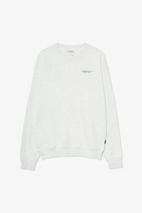GREY RESIDENCE HOTEL GRAPHIC CREW NECK