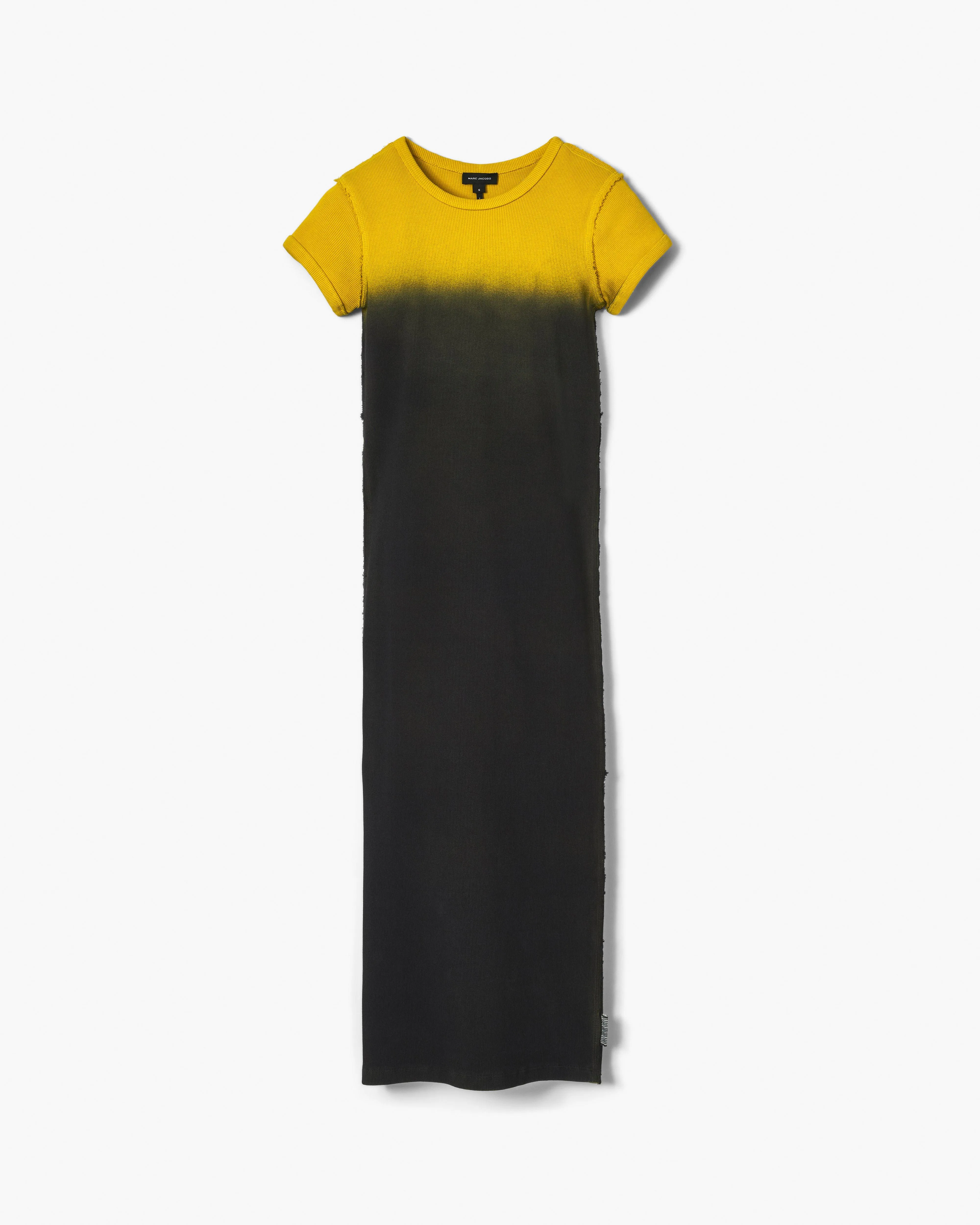 Grunge Spray Shrunken Tee Dress