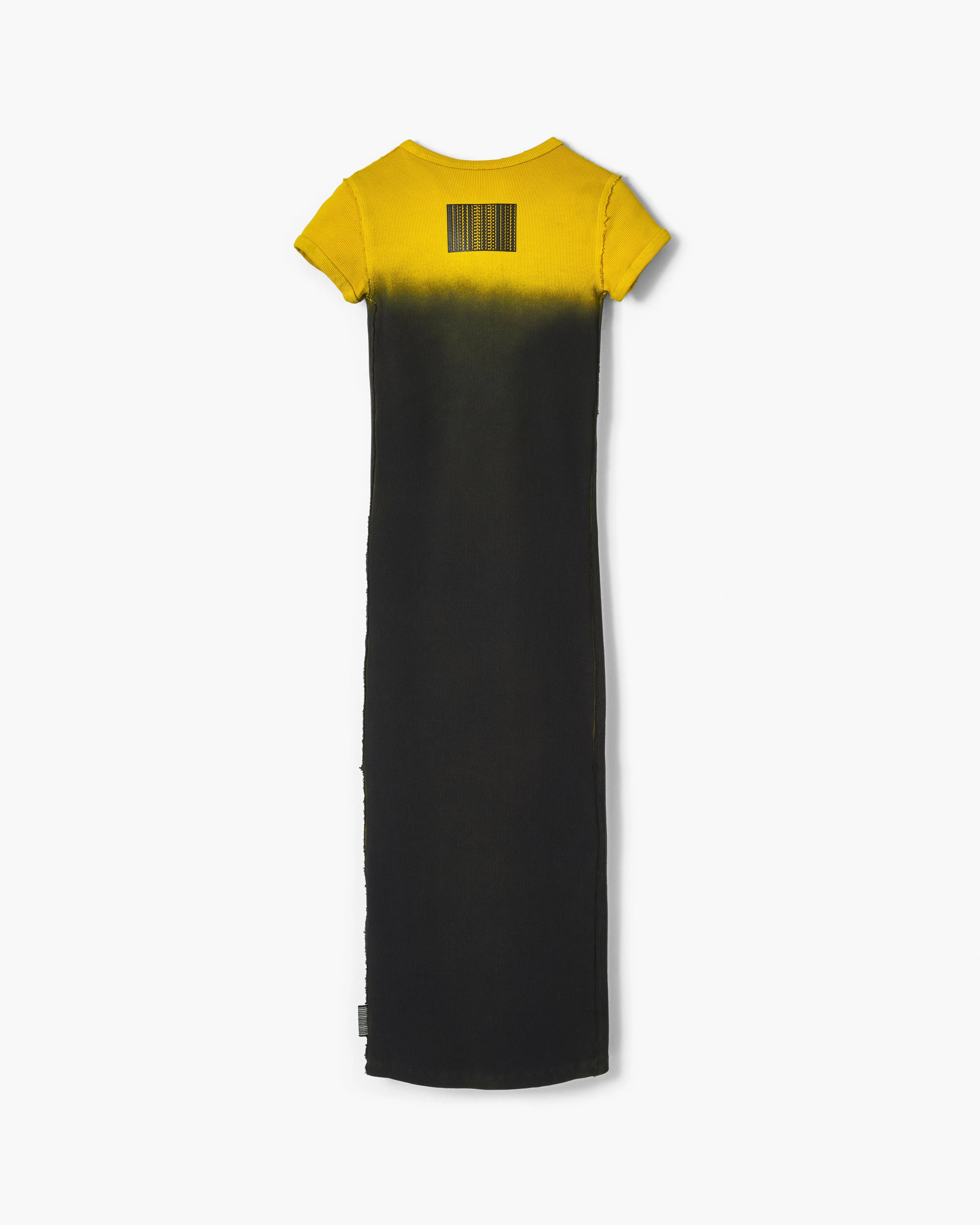 Grunge Spray Shrunken Tee Dress