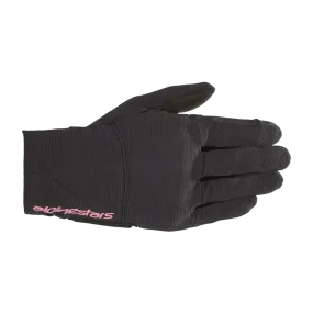 Guantes de Moto Alpinestars Reef Mujer Negro-Rosa