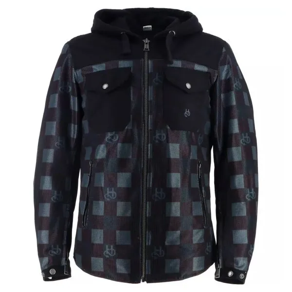 Helstons Wood Air Black Grey 