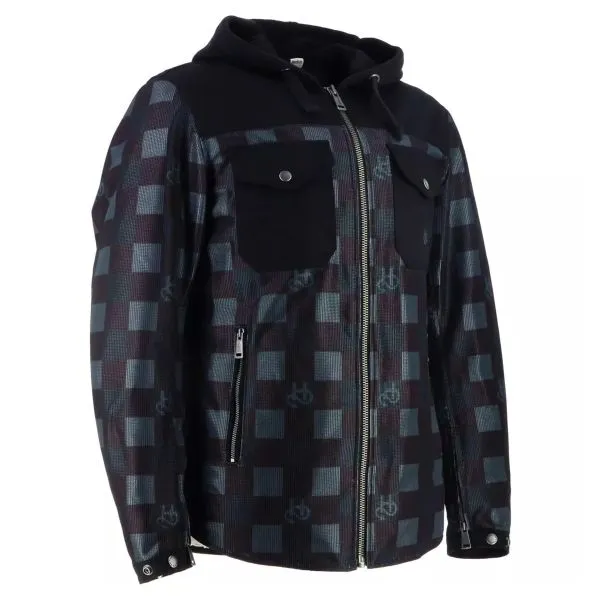 Helstons Wood Air Black Grey 