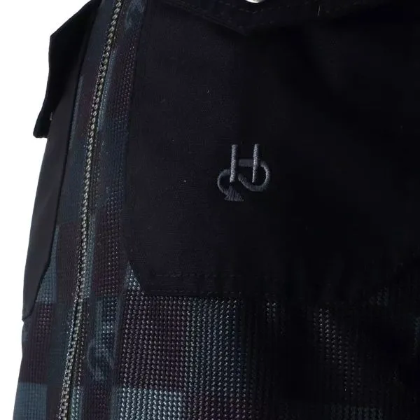 Helstons Wood Air Black Grey 