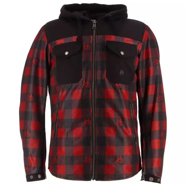 Helstons Wood Air Black Red 