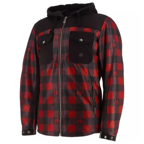 Helstons Wood Air Black Red 