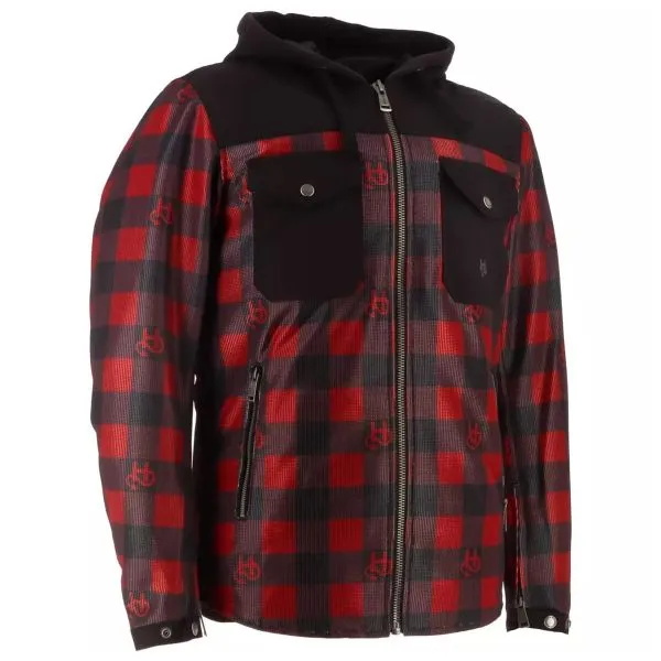 Helstons Wood Air Black Red 