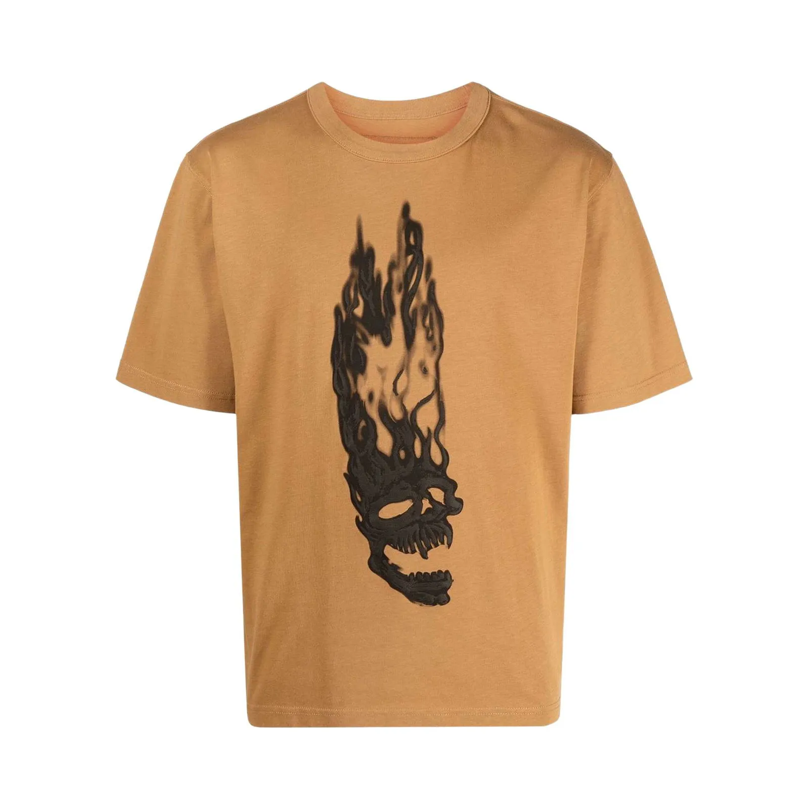 HERON PRESTON Flaming Skulls Tee