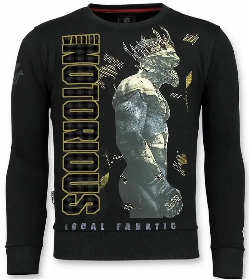 JERSEY DE HOMBRE NOTORIOUS KING CONOR  NEGRO