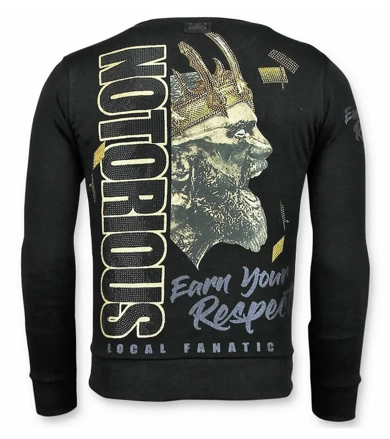 JERSEY DE HOMBRE NOTORIOUS KING CONOR  NEGRO