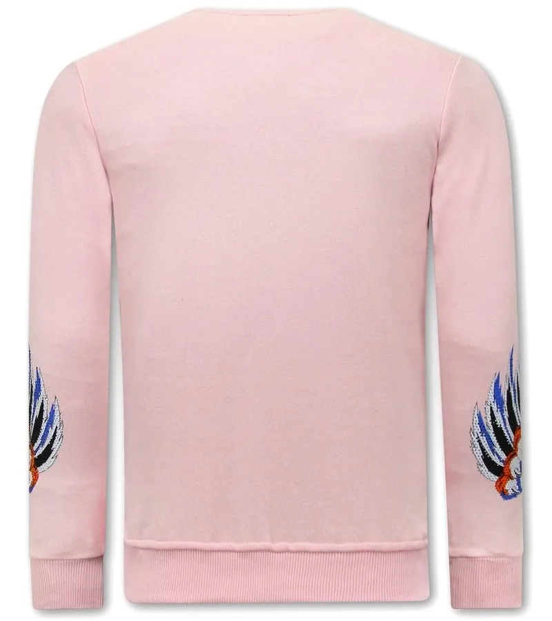 JERSEY HOMBRE TIGER COUTURE  3717  ROSA