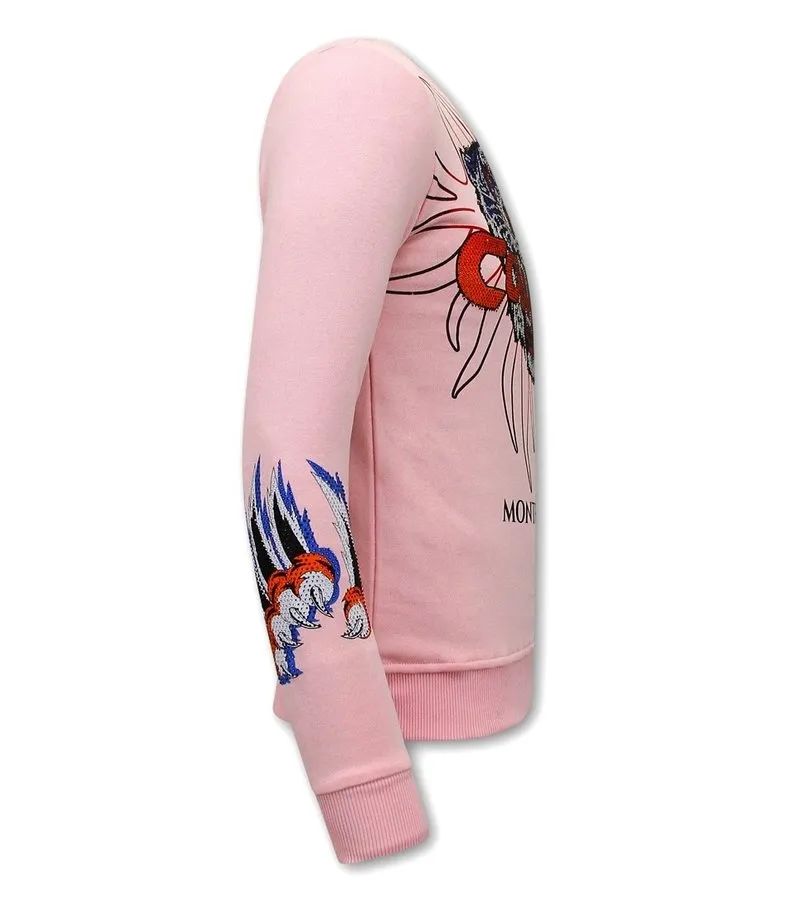 JERSEY HOMBRE TIGER COUTURE  3717  ROSA
