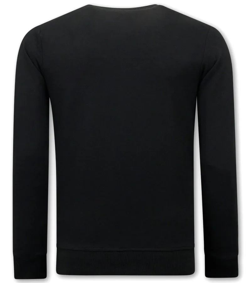 JERSEY HOMBRE TIGER POSTER  3627  NEGRO