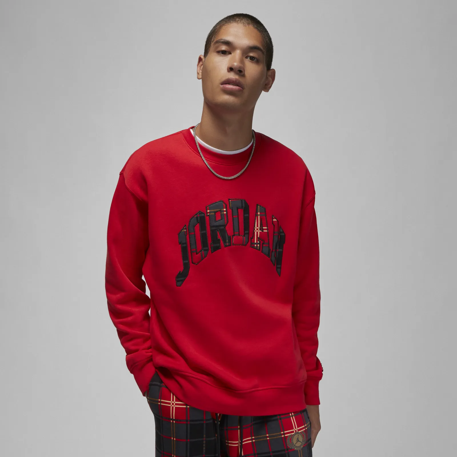Jordan Essential Fleece Holiday Crew