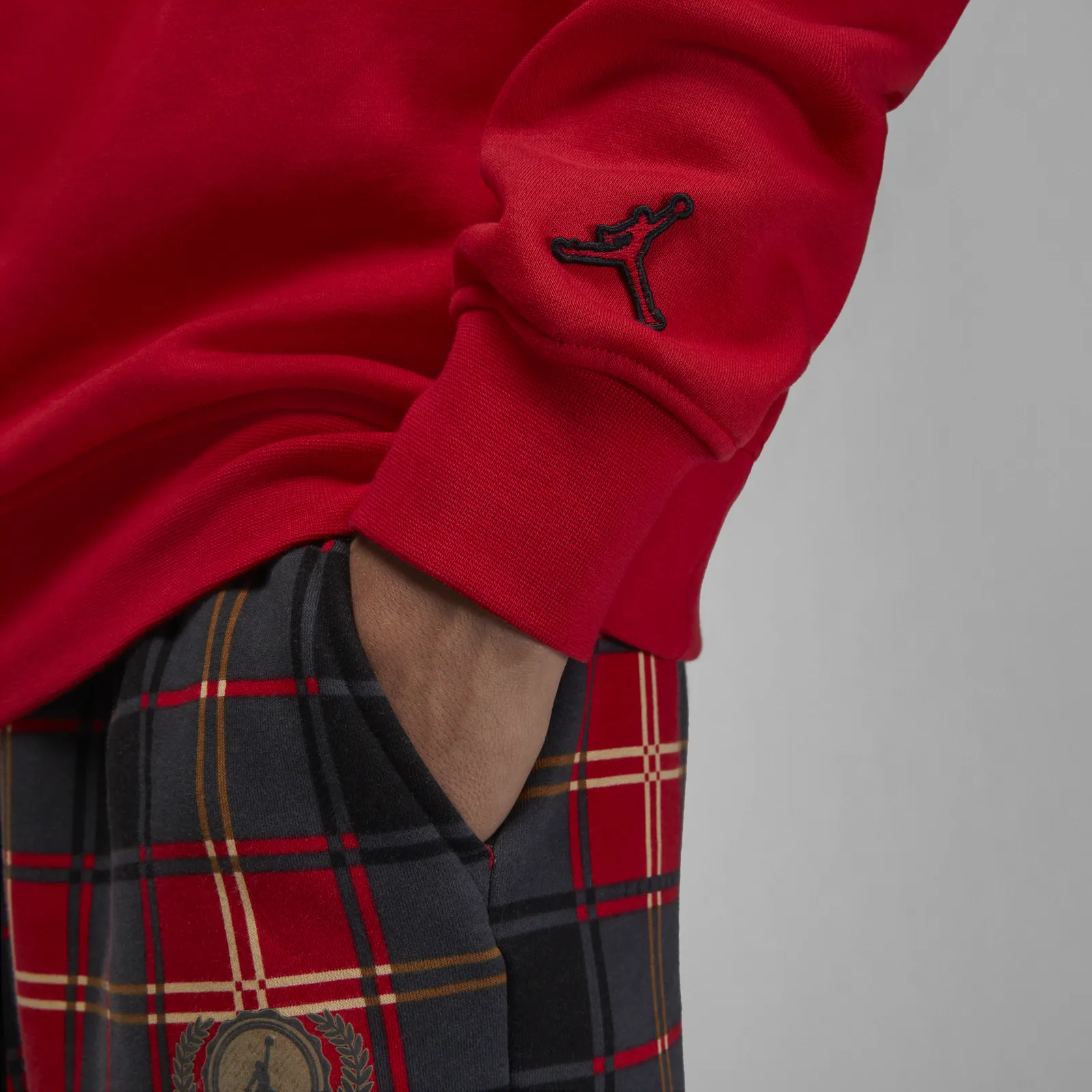 Jordan Essential Fleece Holiday Crew