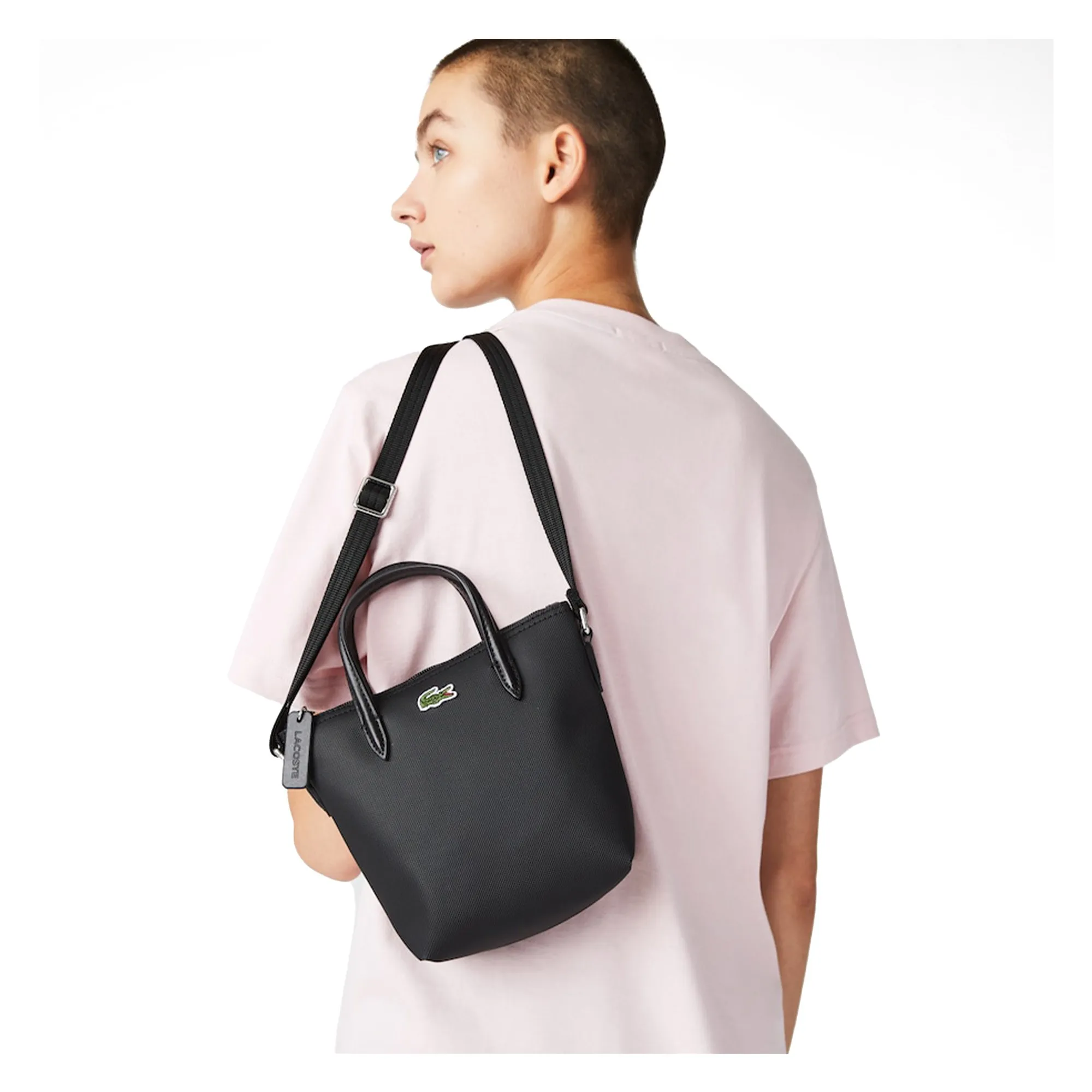 LACOSTE Bolsos 000 NEGRO
