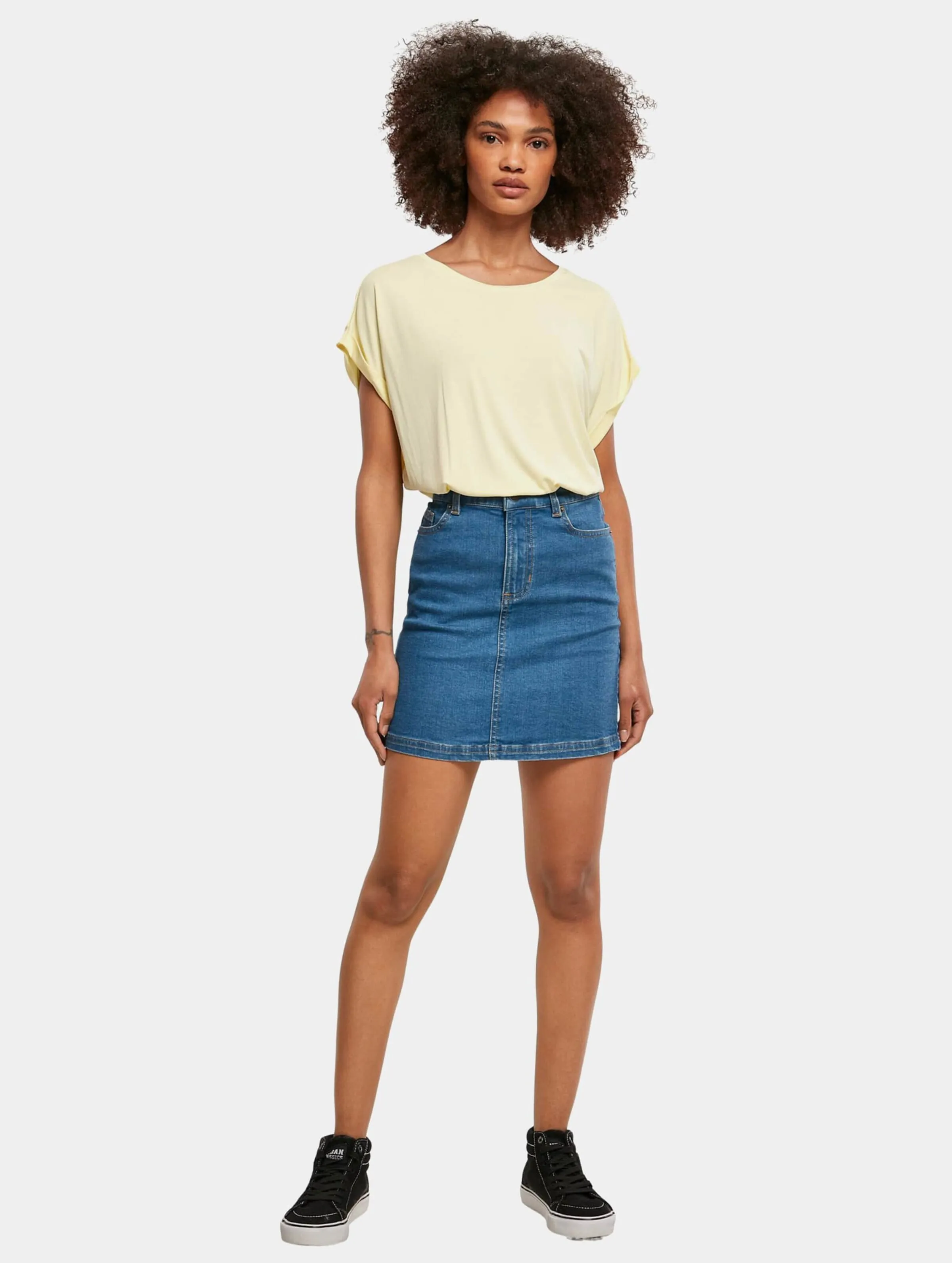 Ladies Modal Extended Shoulder 