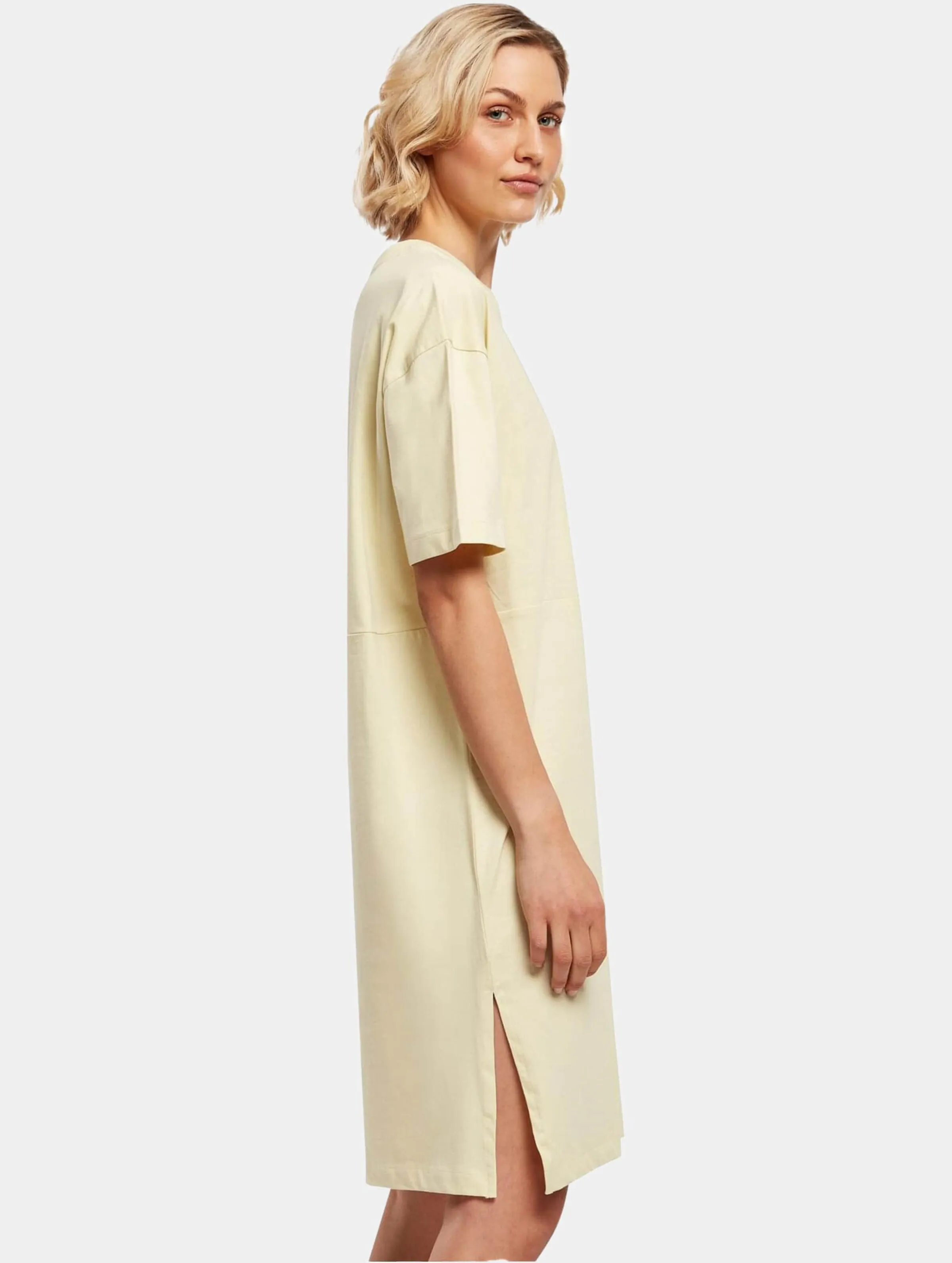 Ladies Organic Oversized Slit Tee