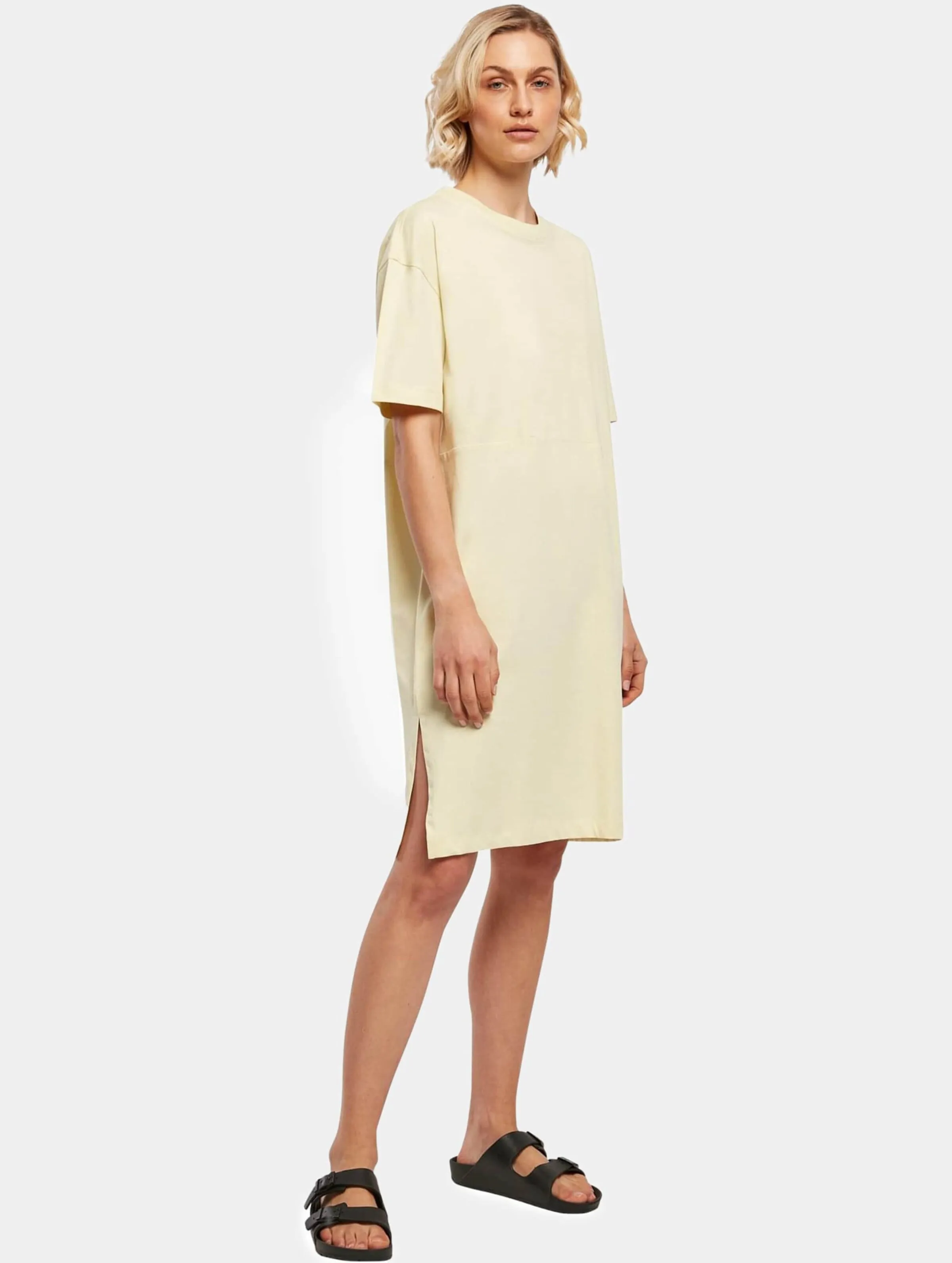 Ladies Organic Oversized Slit Tee