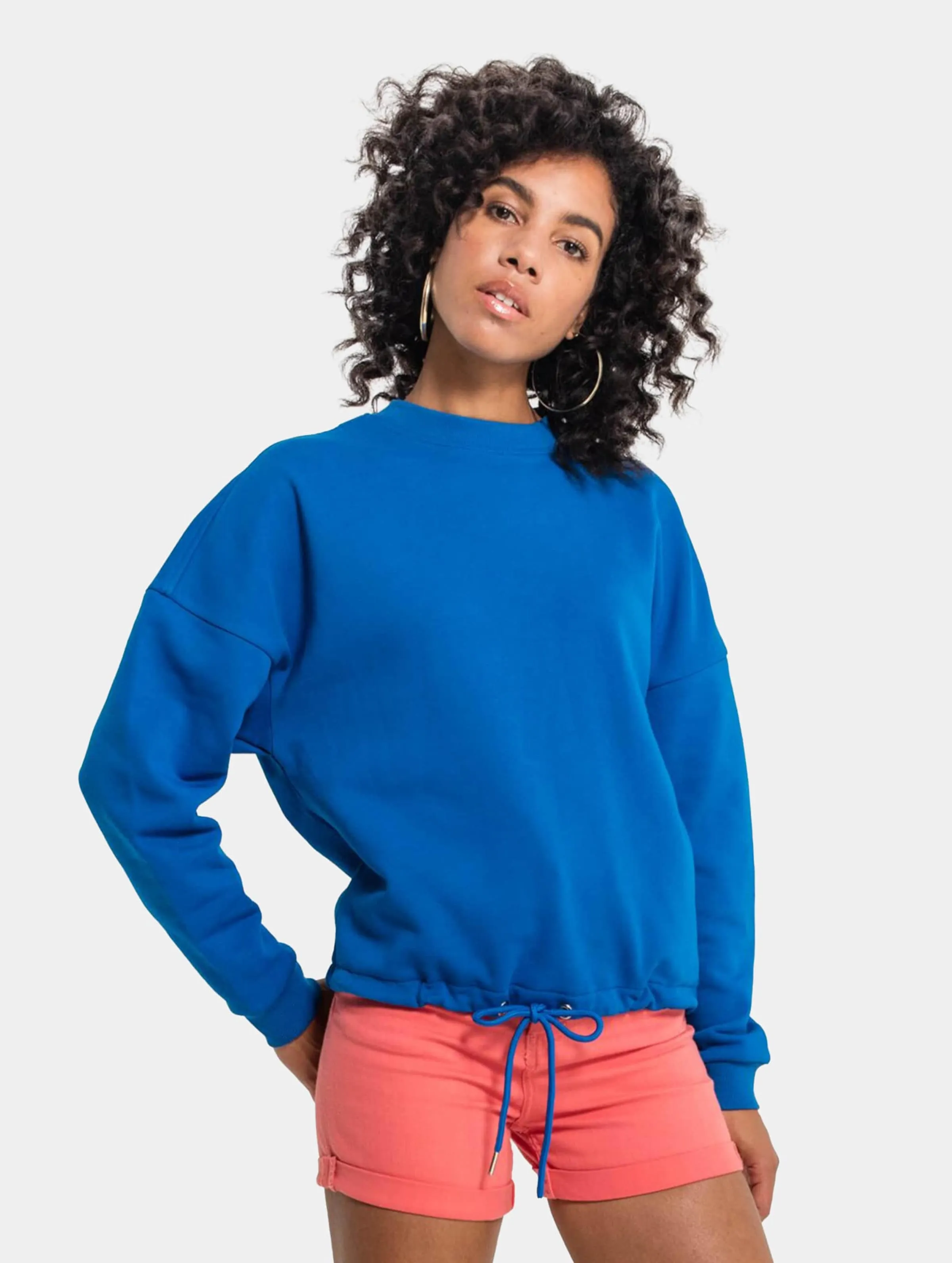 Ladies Oversize Crewneck
