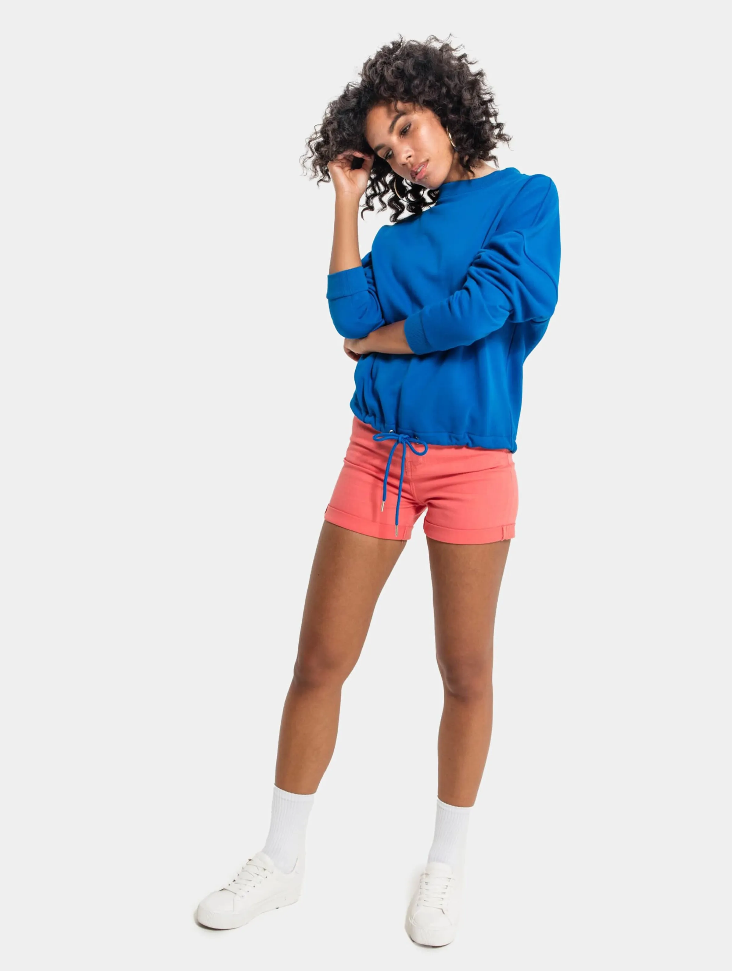Ladies Oversize Crewneck