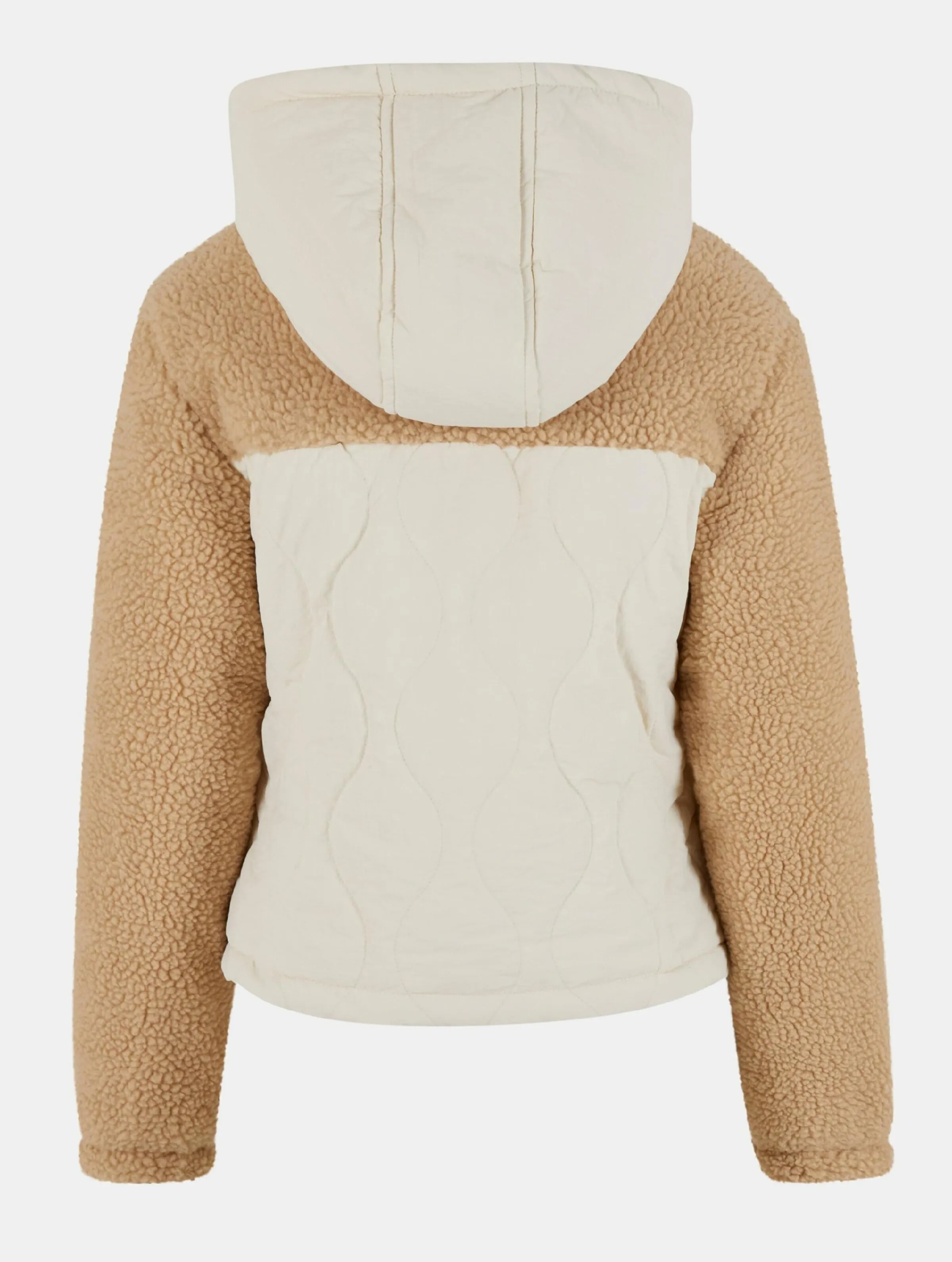 Ladies Sherpa Crinkle Nylon Mix