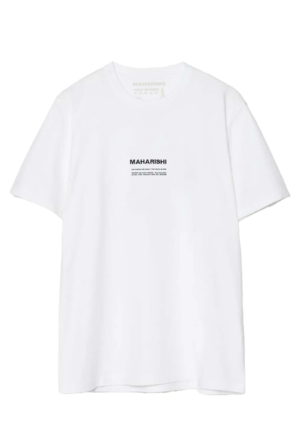 Maharishi Camiseta Pax Cultura 1388 White