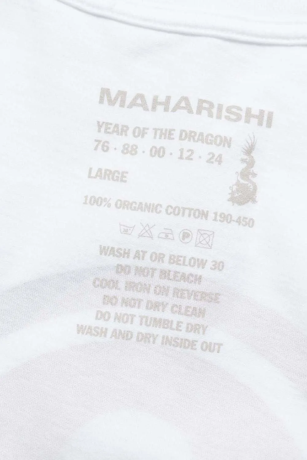 Maharishi Camiseta Pax Cultura 1388 White