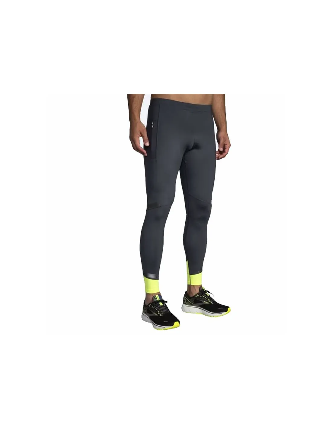 Mallas de Running Brooks Run Visible Asphalt/Nightlife Hombre