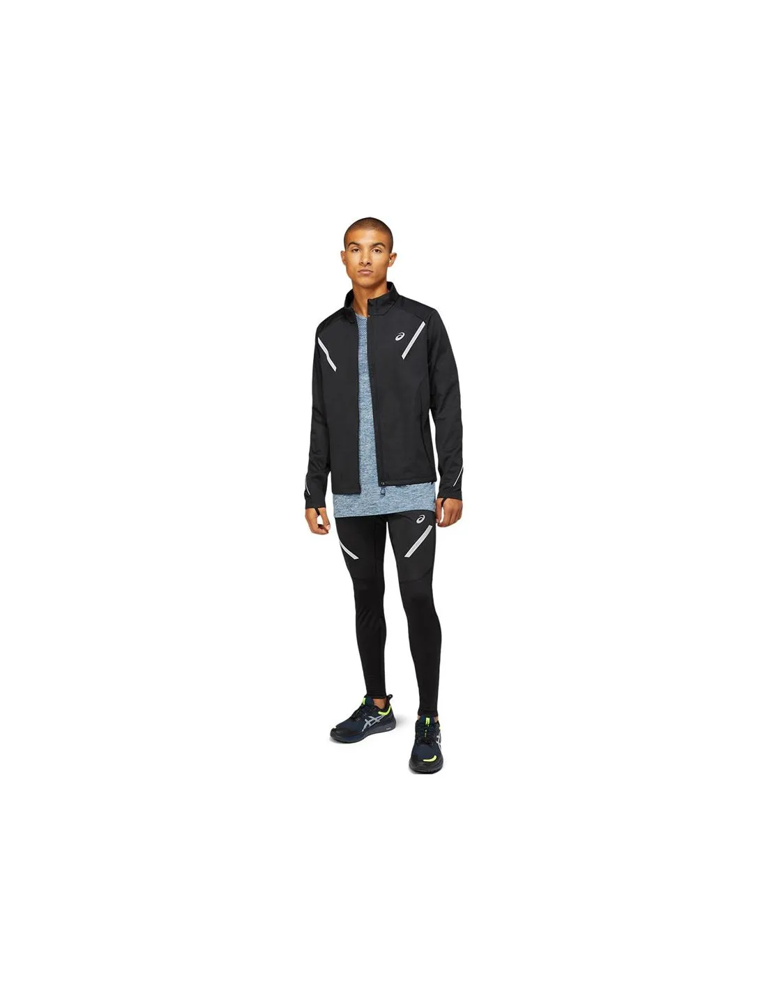 MALLAS LARGAS DE RUNNING ASICS LITESHOW WINTER TIGHT M BLACK