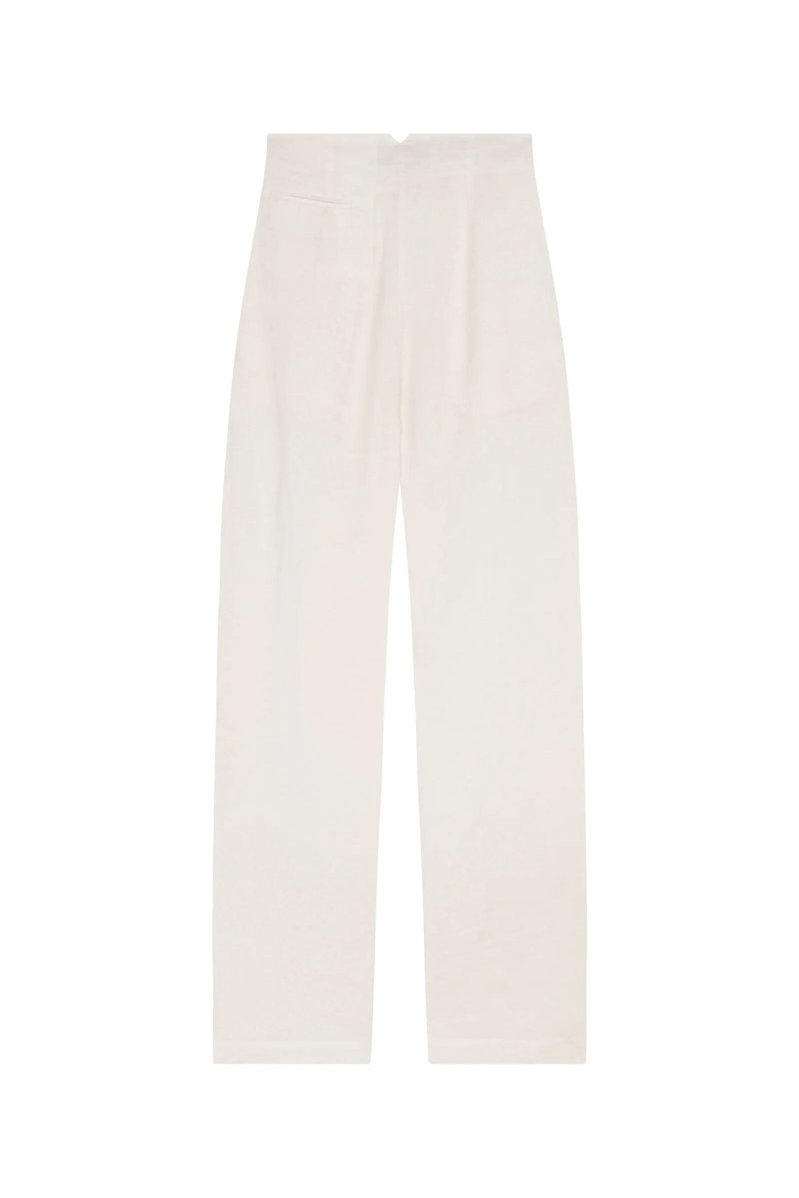 Marlo, ecru linen pants