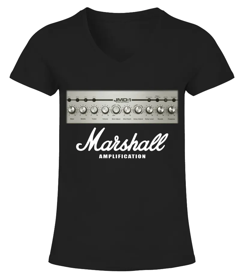 Marshall BK (7) Camiseta cuello pico Mujer
