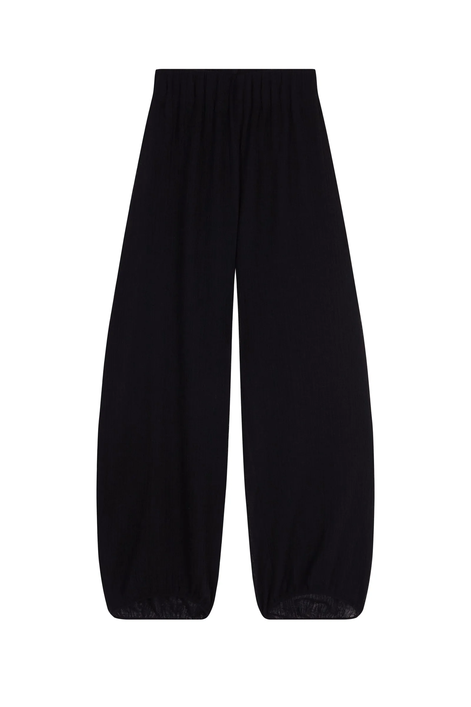 Maryam, black virgin wool pants