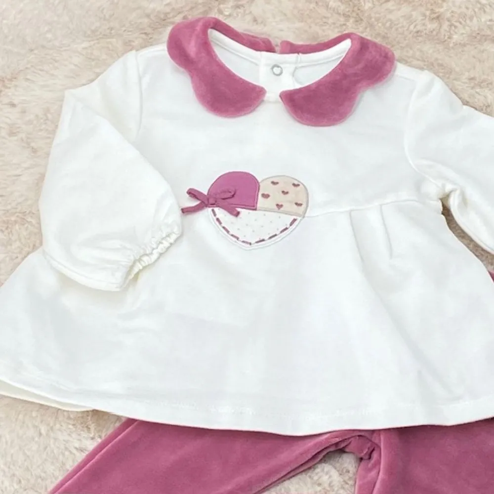Mayoral Conjunto Pack de bebé Niña 2741 BERENJENA CORDONETS