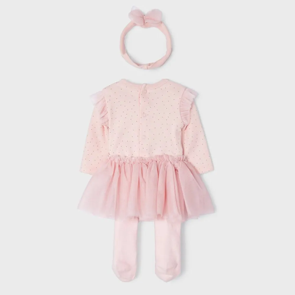 Mayoral Conjunto Pack de bebé Niña 2815 ROSA BABY CORDONETS