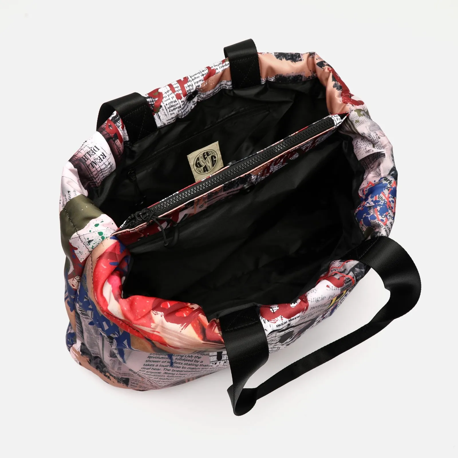MENPHIS2 BOLSO DE HOMBRO GRANDE DE NYLON RECICLADO
