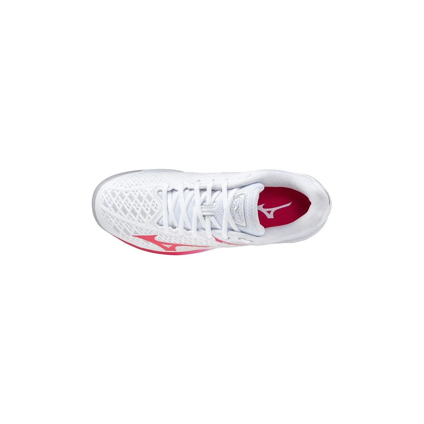 Mizuno Wave Exceed Tour 4 Cc Blanco Rosa Mujer