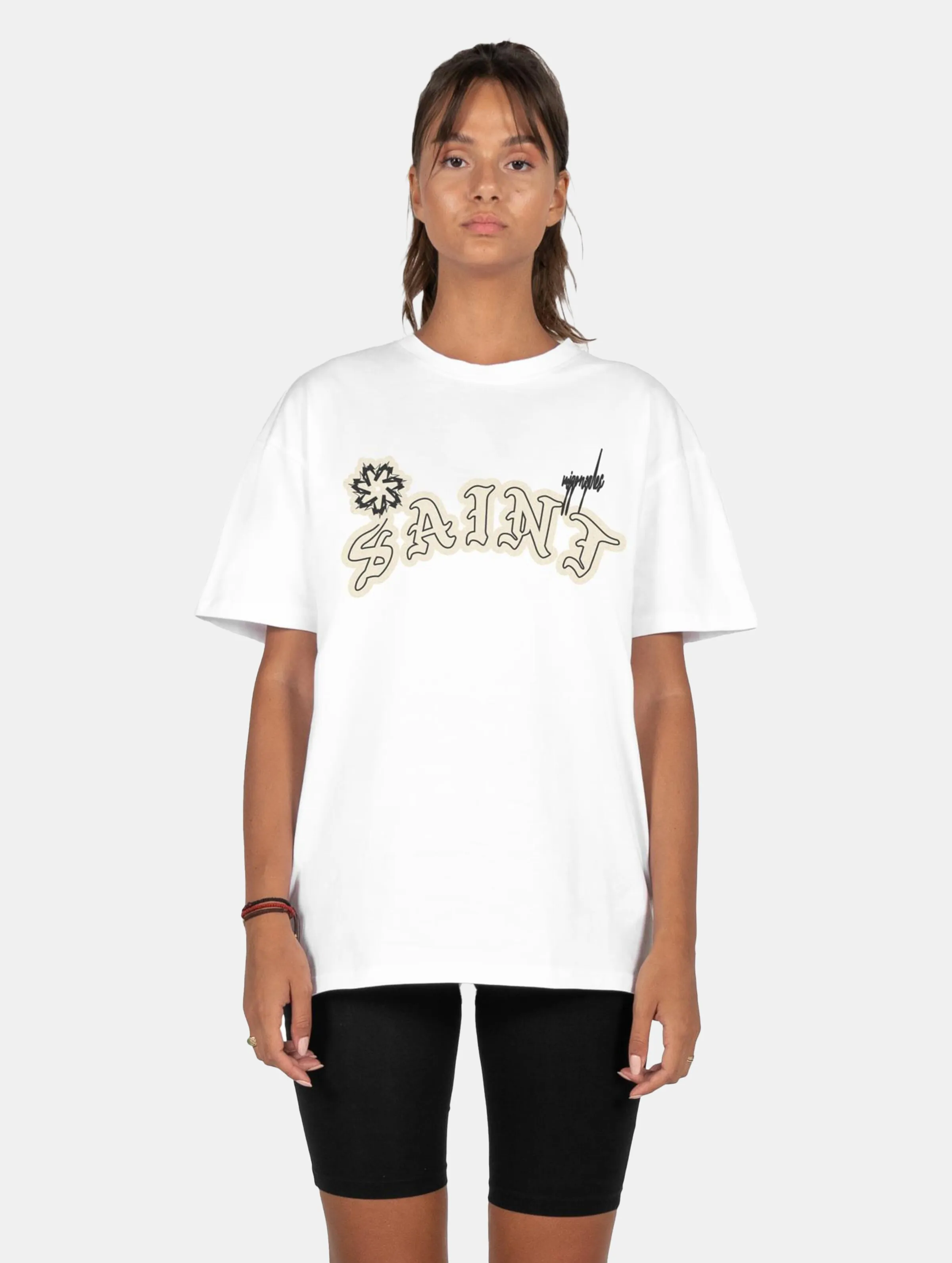 MJ GONZALES LADIES SAINT X HEAVY OVERSIZED TSHIRTS