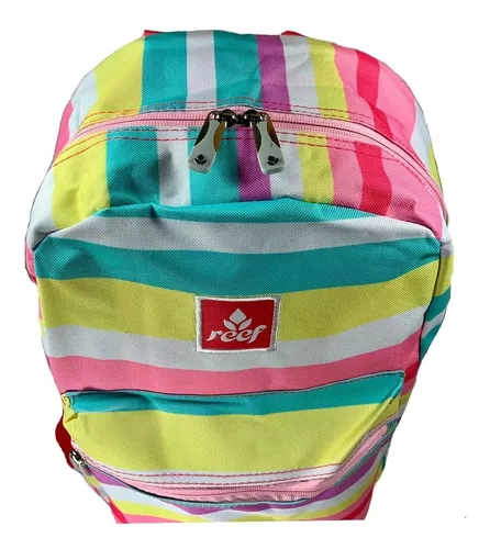 Mochila Reef Escolar Urbana Rayada Rf702/2 Empo2000