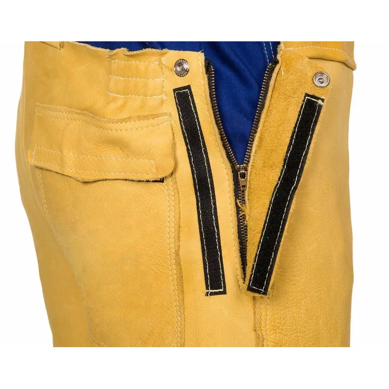 Mono para soldador con ajuste en cintura  WELDAS Golden Brown