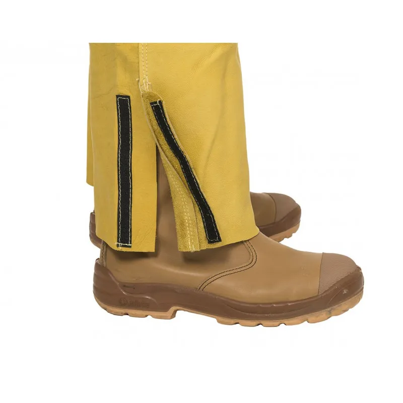 Mono para soldador con ajuste en cintura  WELDAS Golden Brown