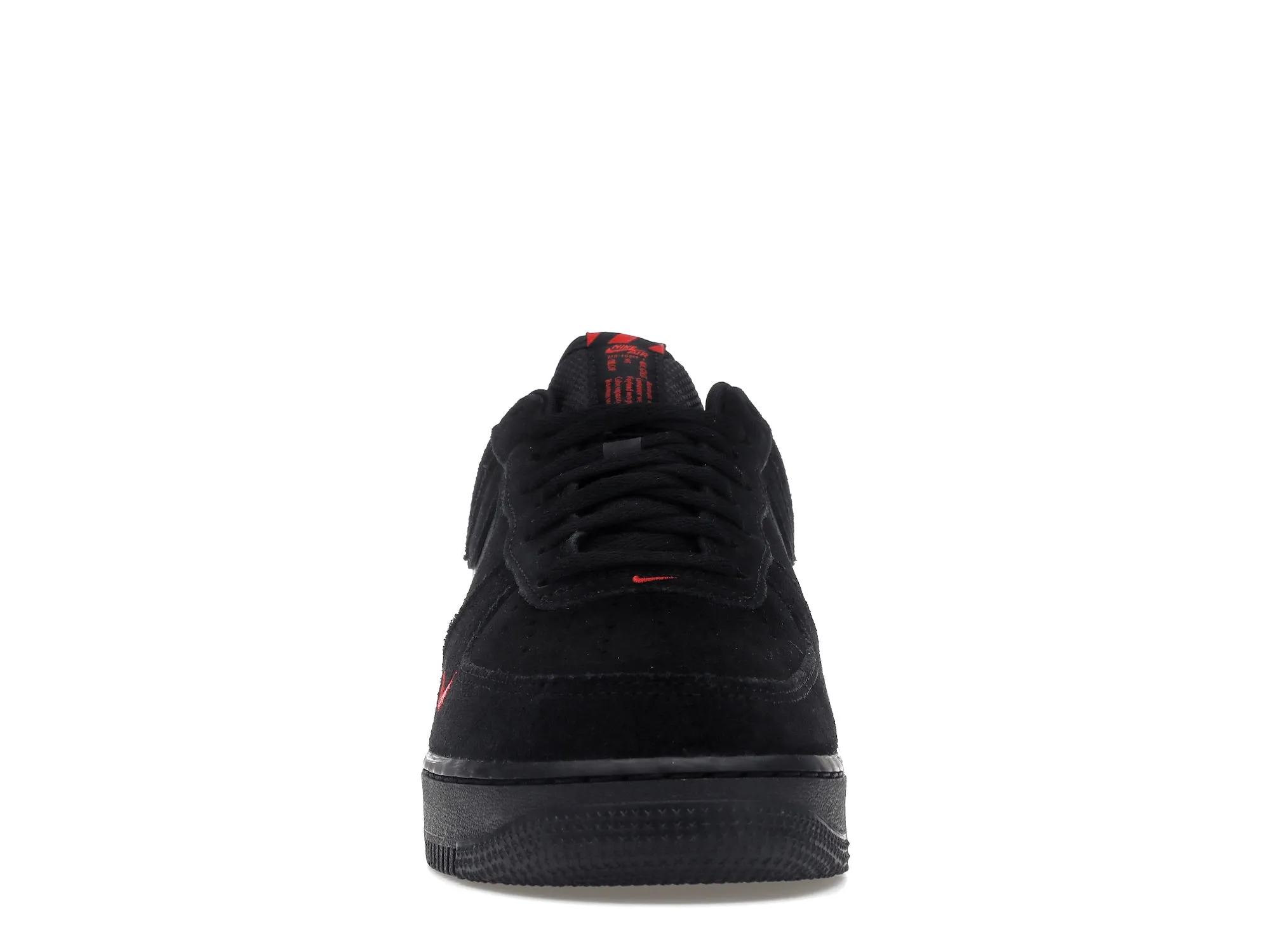 NIKE AIR FORCE 1 LOW MULTISWOOSH BLACK CRIMSON