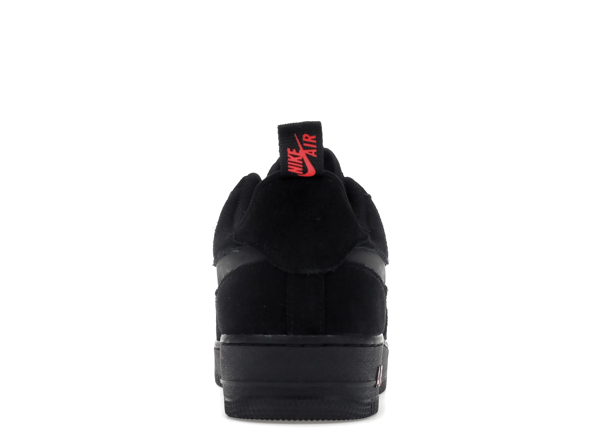 NIKE AIR FORCE 1 LOW MULTISWOOSH BLACK CRIMSON