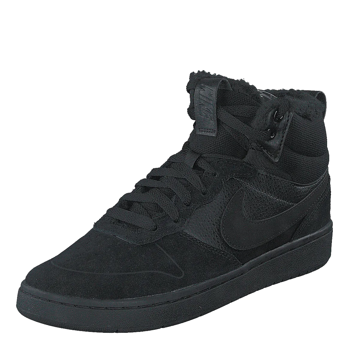 NIKE COURT BOROUGH MID 2 BLACK/BLACKBLACK