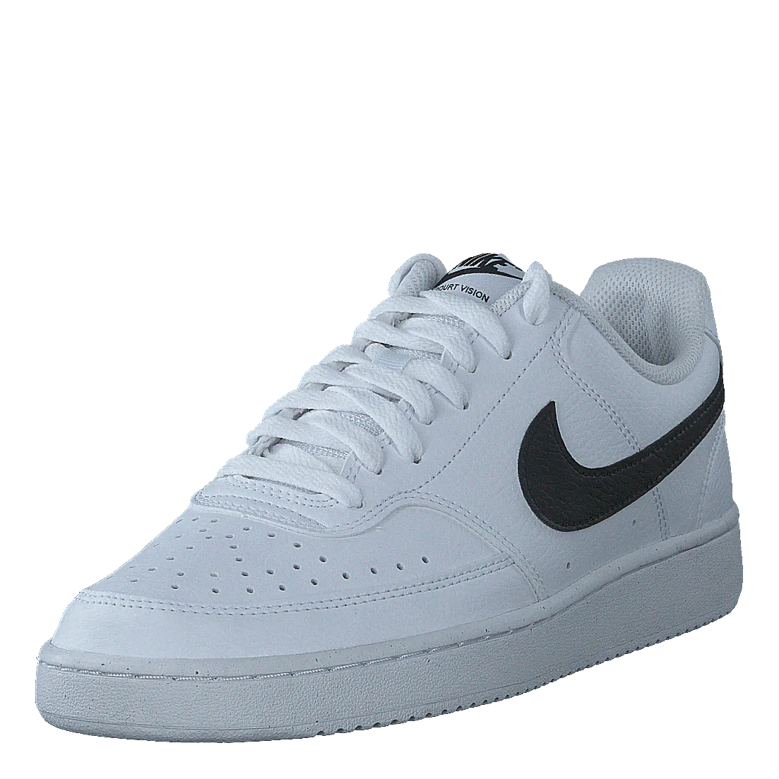 NIKE COURT VISION LOW NEXT NATURE WOMEN'S SHOES WHITE/BLACKWHITE