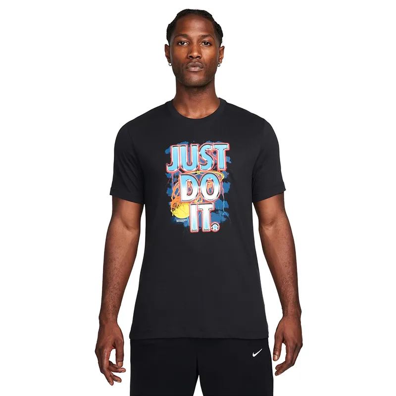 NIKE DRIFIT JDI TEE "BLACK"