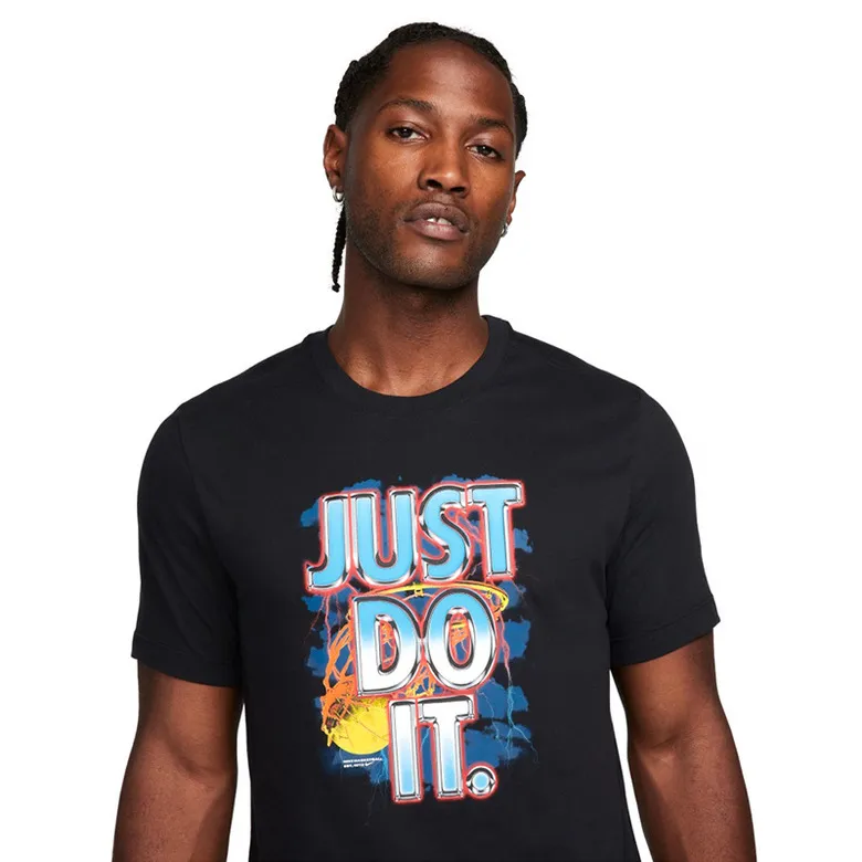 NIKE DRIFIT JDI TEE "BLACK"