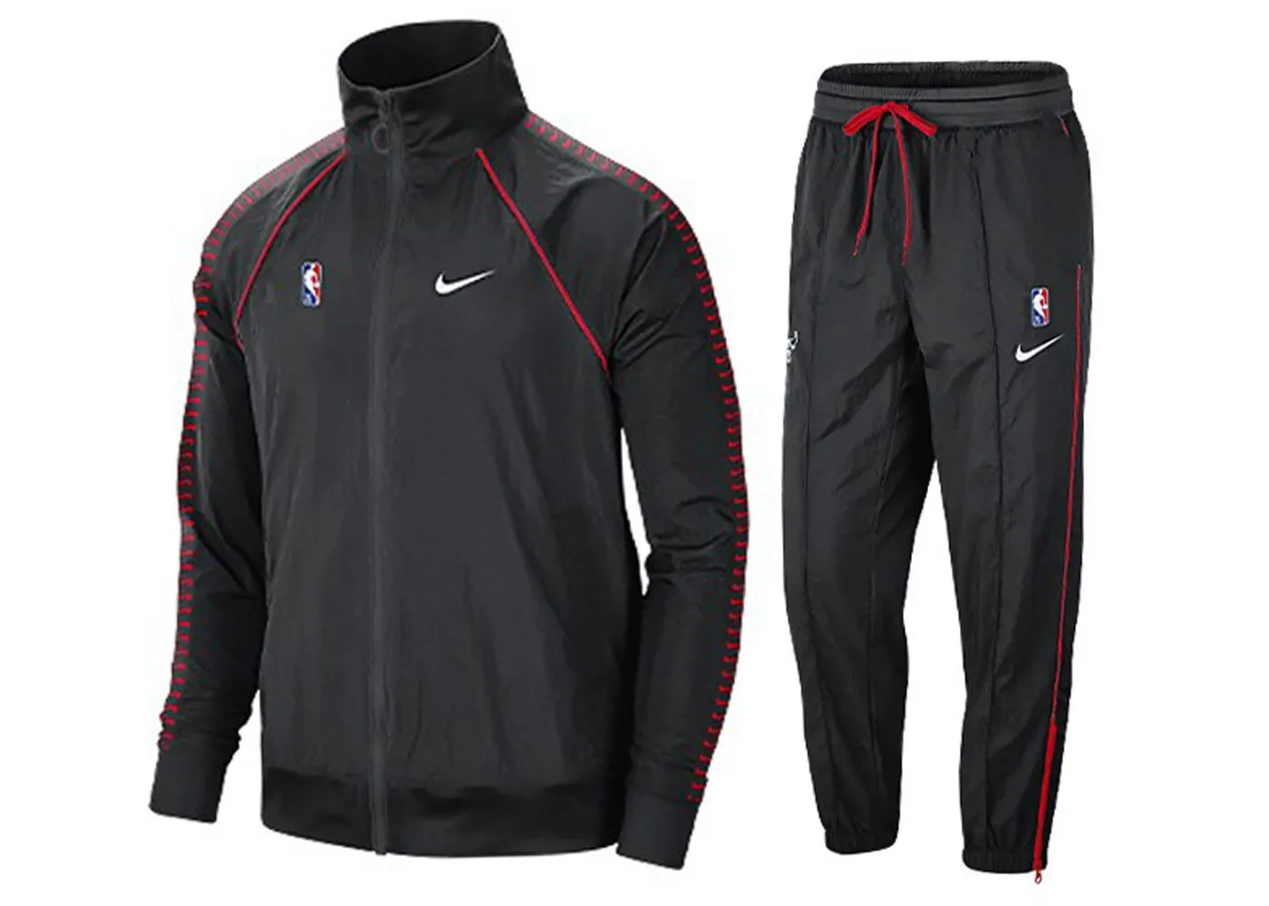 Nike NBA Chicago Bulls Tracksuit Black